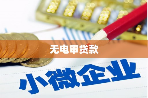 宁城无电审贷款