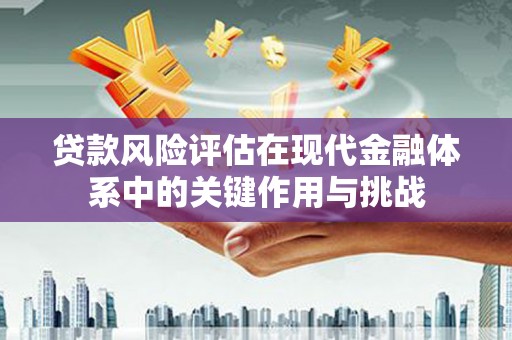 云和贷款风险评估在现代金融体系中的关键作用与挑战