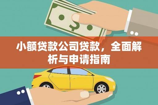 泸溪小额贷款公司贷款，全面解析与申请指南