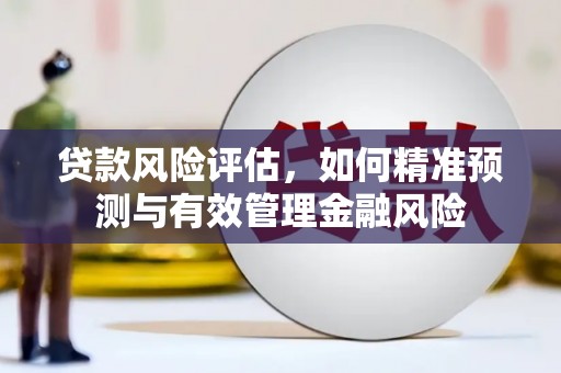 原州贷款风险评估，如何精准预测与有效管理金融风险