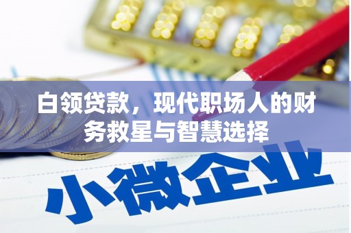 西和白领贷款，现代职场人的财务救星与智慧选择