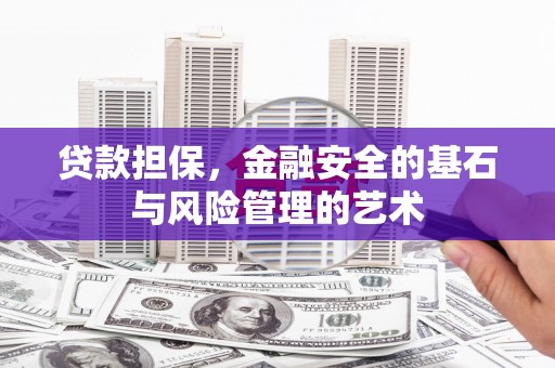 久治贷款担保，金融安全的基石与风险管理的艺术