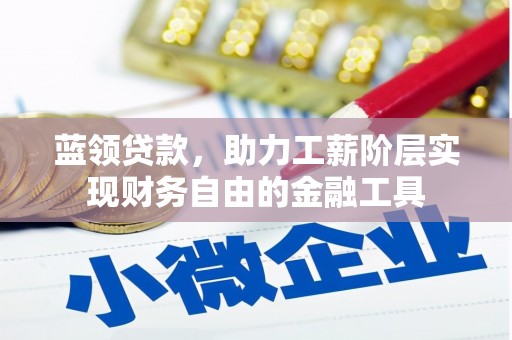 东西湖蓝领贷款，助力工薪阶层实现财务自由的金融工具