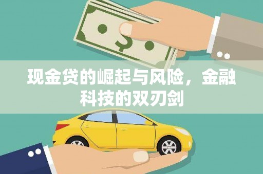 沾益现金贷的崛起与风险，金融科技的双刃剑