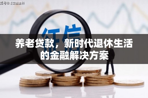 赵县养老贷款，新时代退休生活的金融解决方案