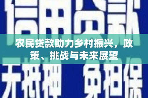白玉农民贷款助力乡村振兴，政策、挑战与未来展望
